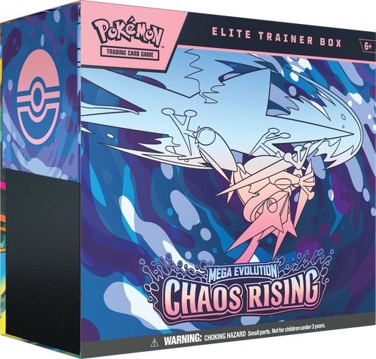 Elite Trainer Box Chaos Rising - ESPAÑOL - Megaevolution Pokemon TCG