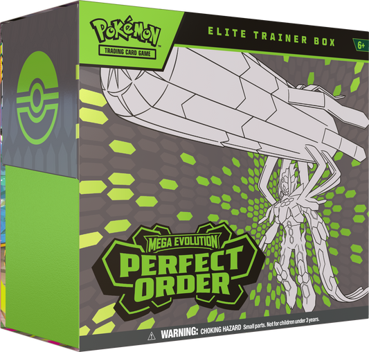 Elite Trainer Box Perfect Order - ESPAÑOL - Megaevolution Pokemon TCG