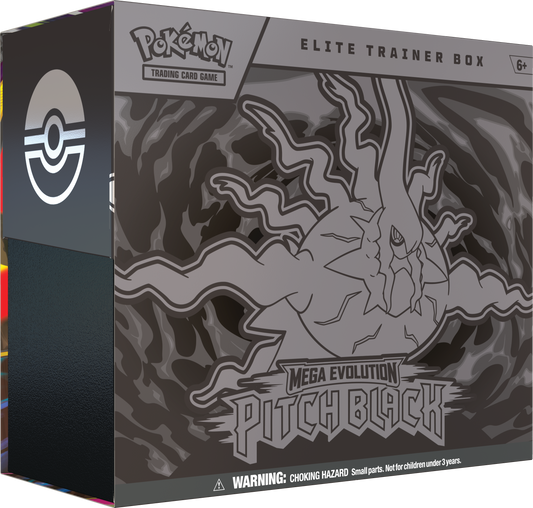 PREVENTA - Elite Trainer Box Pitch Black - ESPAÑOL - Megaevolution Pokemon TCG