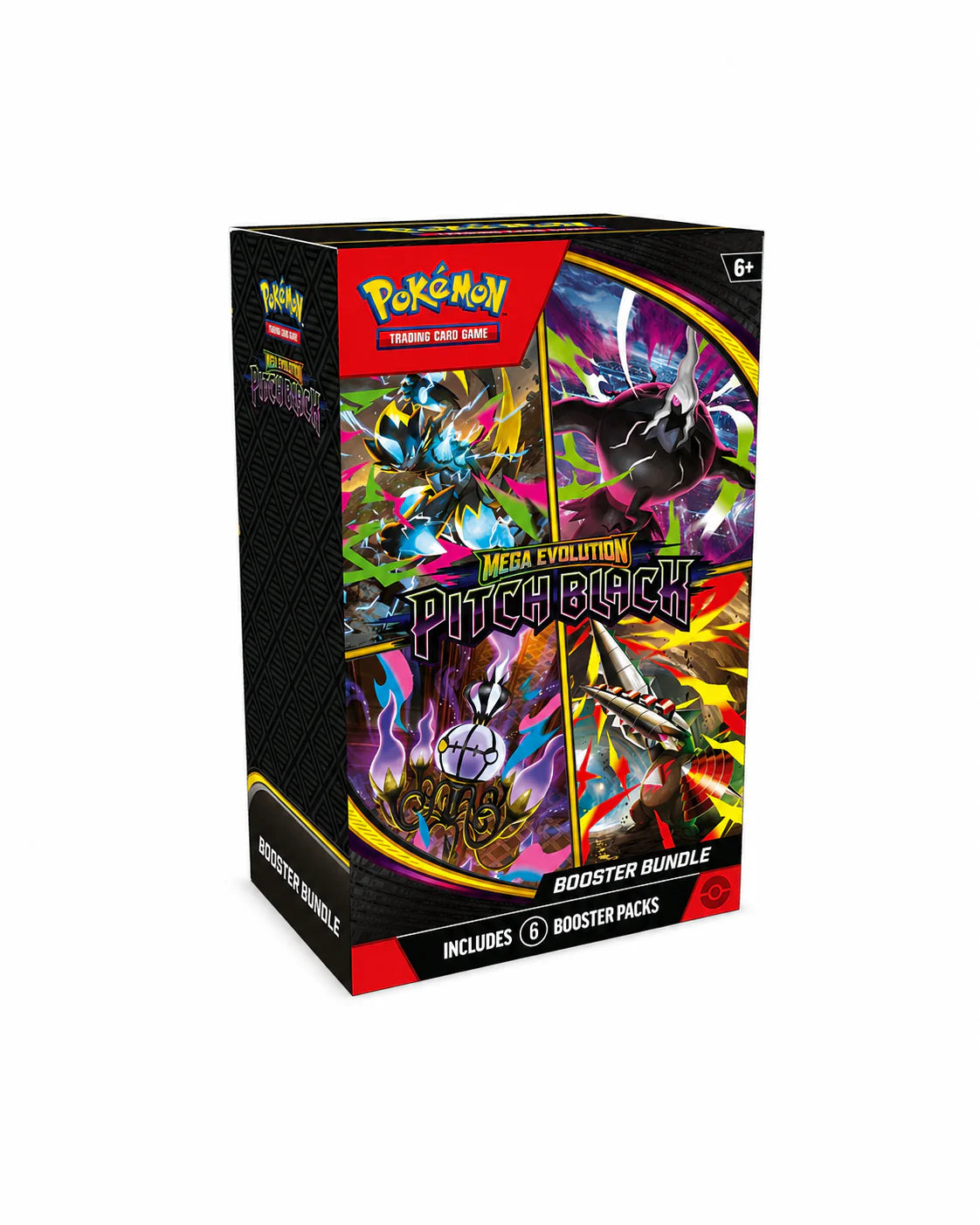 PREVENTA - Booster Bundle Pitch Black - ESPAÑOL - Megaevolution Pokemon TCG