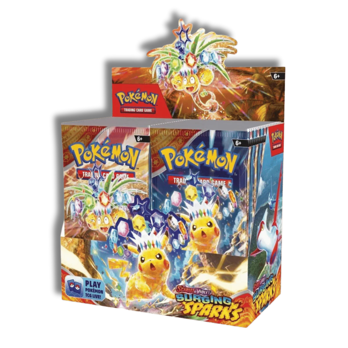 Booster Box Chispas Fulgurantes - ESPAÑOL - Scarlet & Violet Pokemon TCG